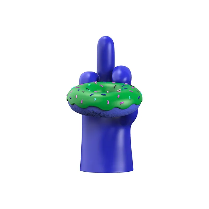 Mighty Jaxx Mighty Jaxx I Donut Care Radioactive Glow Figure-0