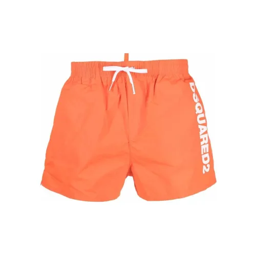 DSQUARED 2 Swimming Shorts Men Orange