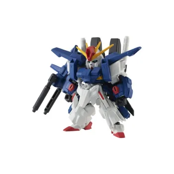 BANDAI MSE EX Edition Mobile Suit Gundam Full Armor Type ZZ Gundam Model Kits 6.5cm