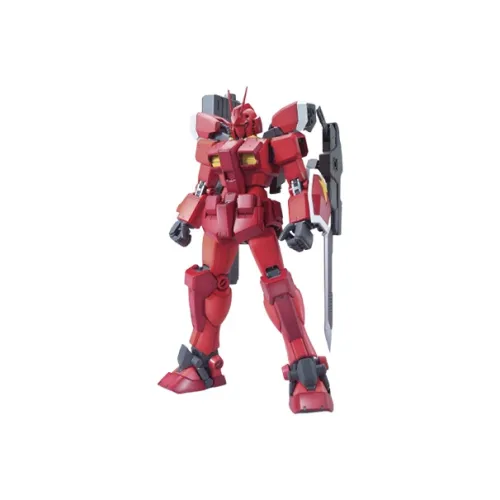 BANDAI Gundam Characters MG 1/100 Gundam Build Fighters Try PF 78 3A Astonishing Red Warrior Model Kits