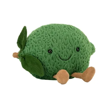 JELLYCAT Fun Food Collection Green Lemon Dolls Plush Doll 15cm Height