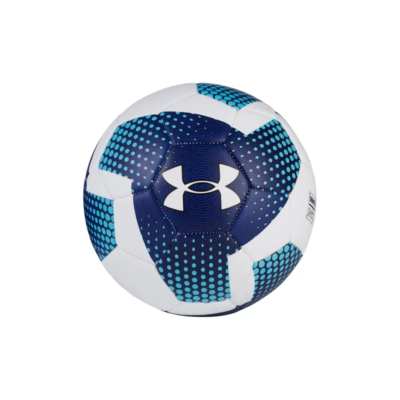Under Armour Size 5 Soccer TPU Machine Stitched Soccer Ball Unisex Blue, White, Multicolor-9