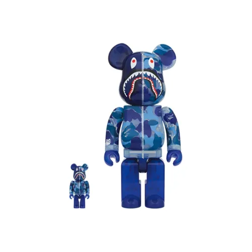 BE@RBRICK x BAPE ABC Camo Shark 100% & 400%