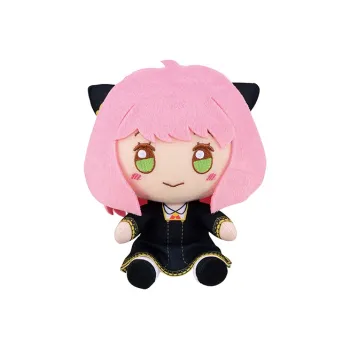 BANPRESTO Spy × Family Characters Glass Factory Ichiban Kuji C Prize Annya Dolls Plush Doll 15cm High
