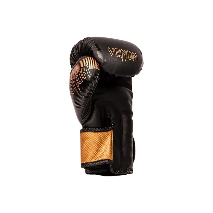 VENUM Venom Imperator Collection Boxing Gloves PU Competition Unisex Black Orange-3