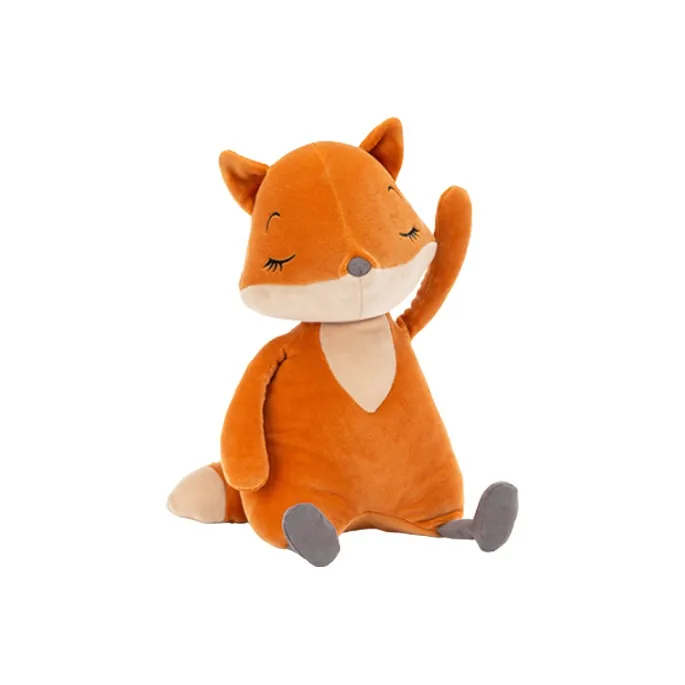 JELLYCAT Forest Animal Collection Sleepy Fox Dolls Plush Doll 36cm Height-1