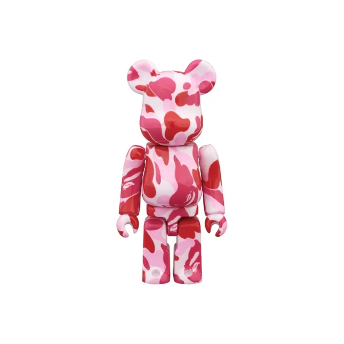 BE@RBRICK X Bape Medicom Toy Abc Camo Chogokin Pink-8