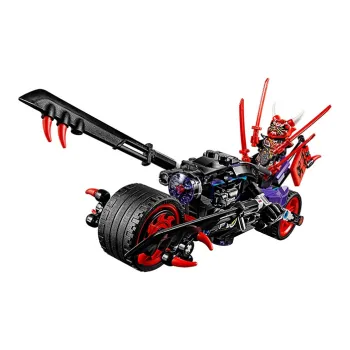 LEGO Phantom Ninja Collection Giant Wheel Motorcycle Pursuit Battle Building Blocks 70639