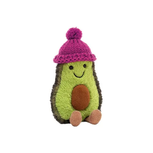 JELLYCAT Amuseable Cozi Avocado Fuchsia Plush Toy
