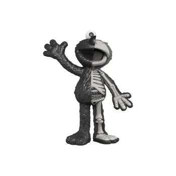 Mighty Jax XXRAY ELMO Sesame Street Semi Anatomy Black Limited Trendy Figures 22cm