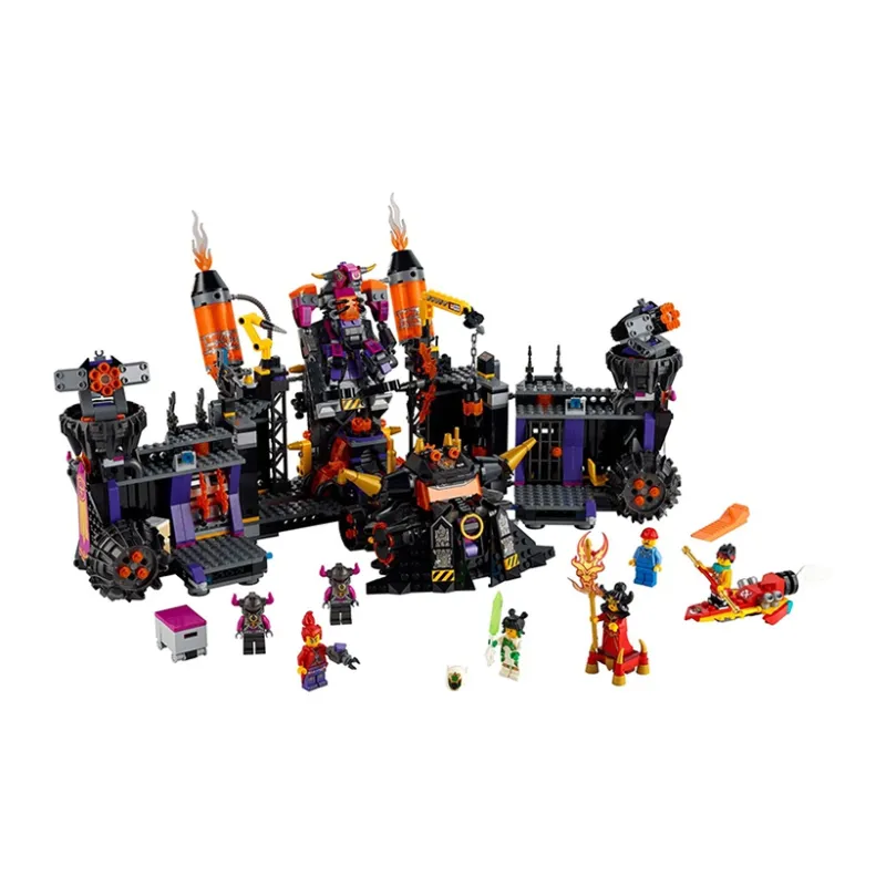 LEGO Little Monkey King Collection Base Of The Bull Demon's Fiery Wrath Building Blocks 80016-2
