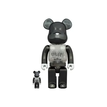 BE@RBRICK 2G Exclusive 2G Black Chrome