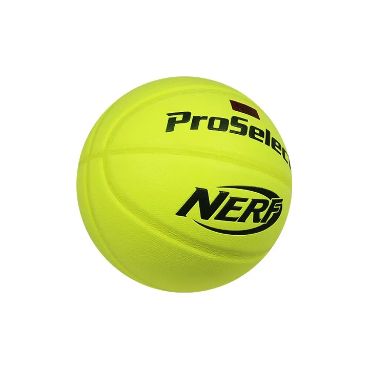 ProSelect x NERF PU Basketball Lemon Yellow Size 7 Training-2