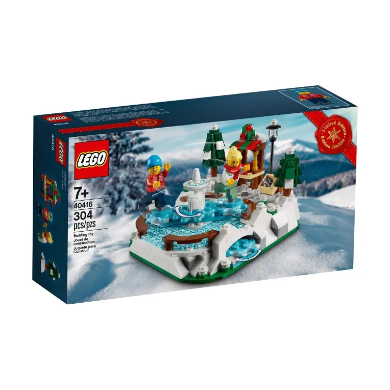 LEGO Christmas Limited Series Winter Ice Rink Building Blocks 40416-1