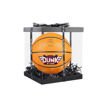 SPALDING x DUNK Co branded Collection PU Basketball Yellow Size 7 Training Unisex