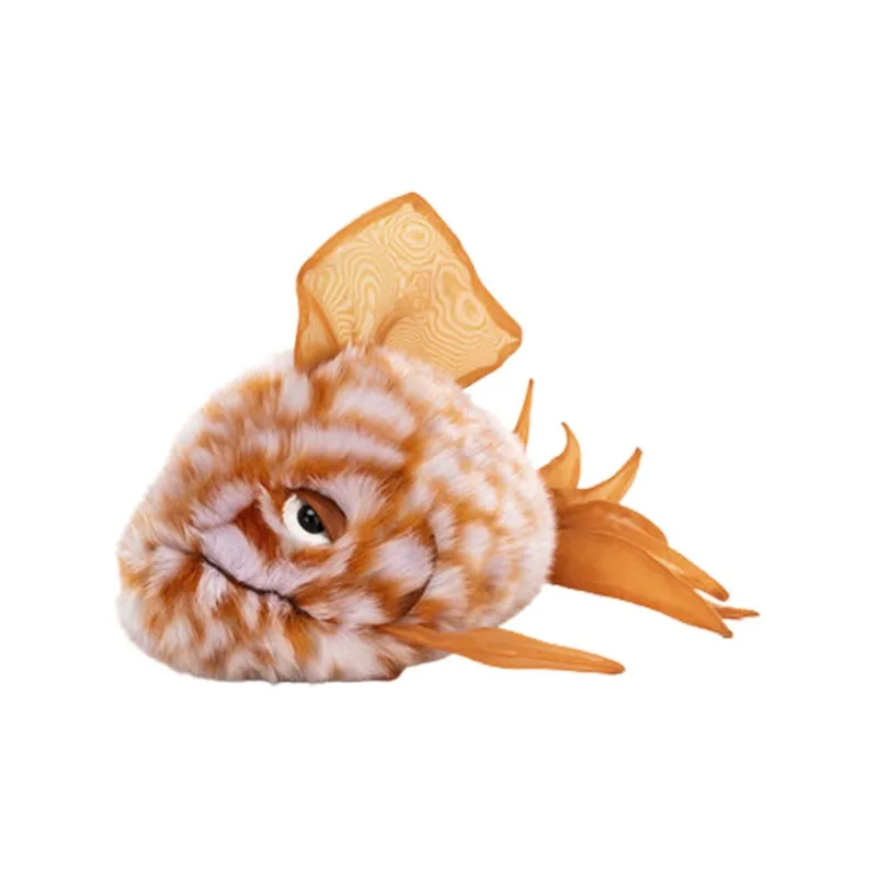 JELLYCAT Grumpy Fish Orange Plush Toy-3