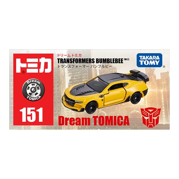 TAKARA TOMY Transformers Bumblebee Chevrolet Camaro Assembled Models-3