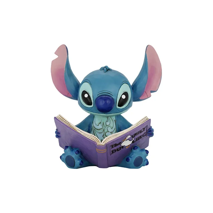 ENESCO Lilo & Stitch, Stitch And Story Books Trendy Figures 14.6cm-0