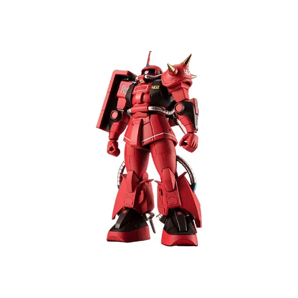 BANDAI Japan Gundam Robot Spirits MS 06R 2 Zaku Ii High Mobility Type Johnny Ridden's Custom Model Ver. A.N.I.M.E. Action Figure-0