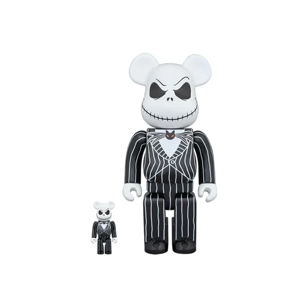 Bearbrick X The Nightmare Before Christmas Jack Skellington Multi-0