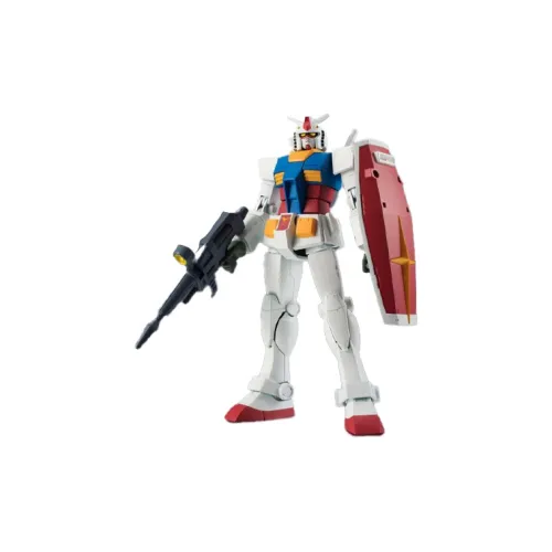 BANDAI ROBOT Soul First Gundam RX 78 ANIME Reissued Version BS Version Assembled Models 12.5cm