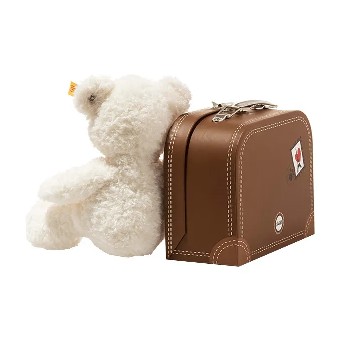 Steiff Lotte Teddy Bear With Suitcase Dolls Plush Doll 28cm High-2