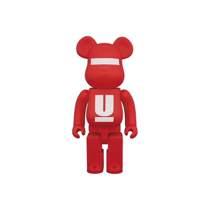 BE@RBRICK X Medicom Undercover Logo Red/White-5