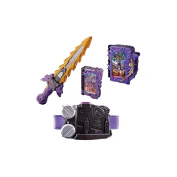 BANDAI DX Kamen Rider Saber Evil Dragon, Dark Sword Moon Dark & Evil King Sword Deluxe Version Model Accessories