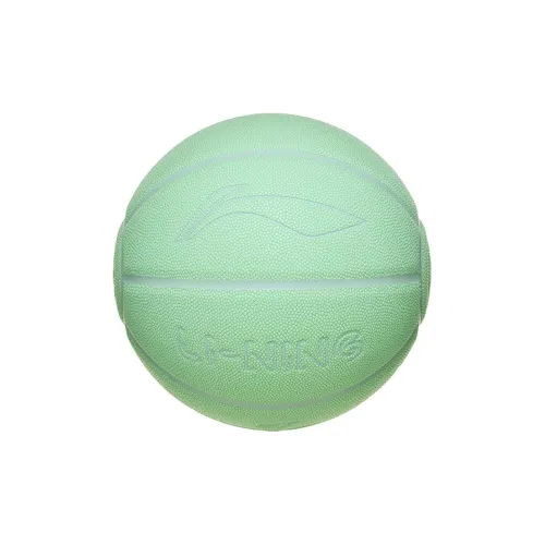 LiNing Badfive PU Basketball Turquoise Size 7 Glow In The Dark Unisex