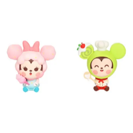 POP MART Mickey Mouse Minnie Mouse Dessert Collection Blind Box Products Single Mystery Box/Full Box 12 Pcs-6