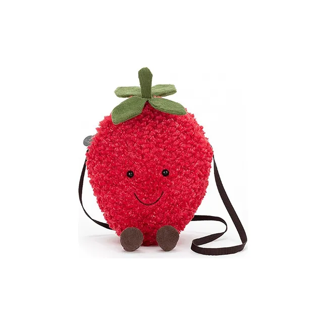 JELLYCAT Interesting Strawberry Bag Dolls Plush Doll 20 29cm Height-0
