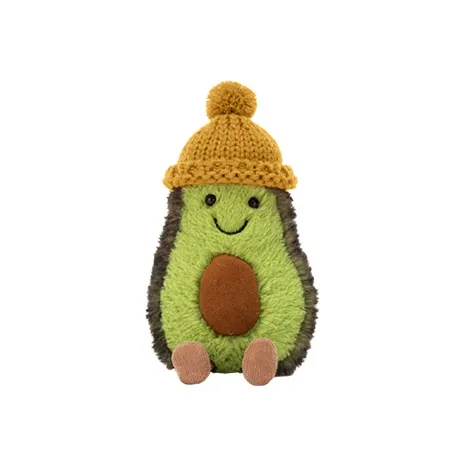 JELLYCAT Amuseable Cozi Avocado Mustard Plush Toy