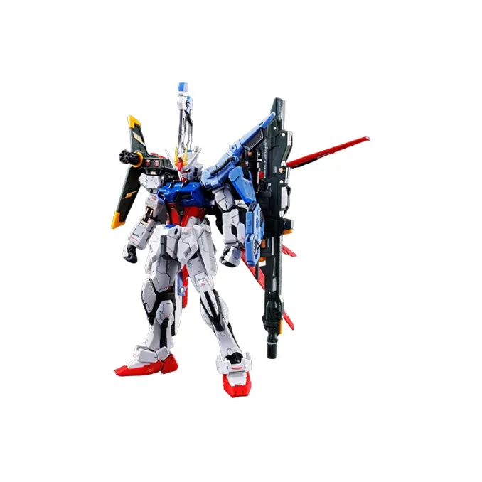 BANDAI RG 1/144 Mobile Suit Gundam SEED E YM1 Perfect Strike Gundam With Base Model Kits 13cm-0