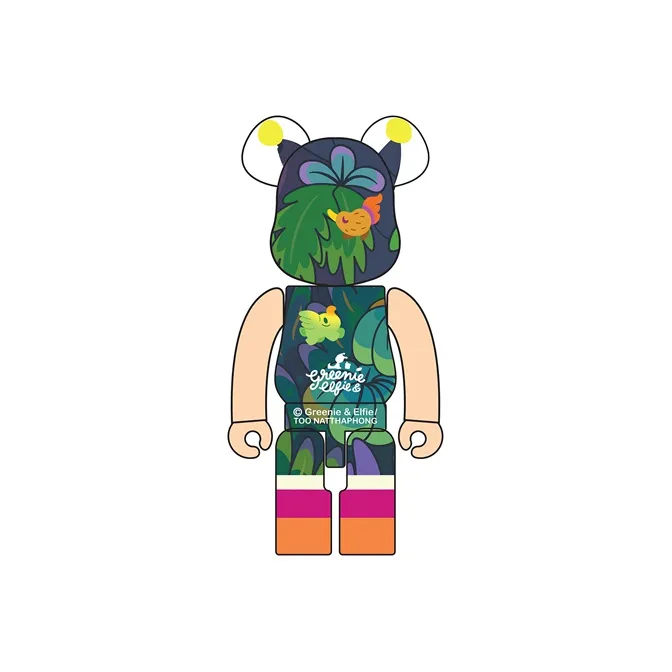 BE@RBRICK x Greenie&elfie Forest Elf And Dumbo Trendy Figures 7cm 28cm 70cm-3
