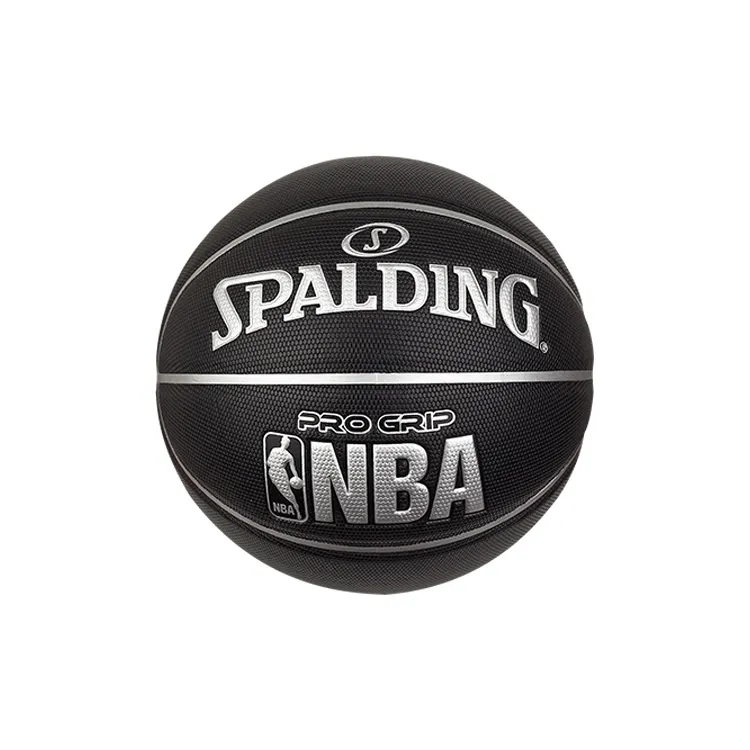 SPALDING x NBA PRO GRIP Series PU Basketball Black Size 7 Training Unisex-0