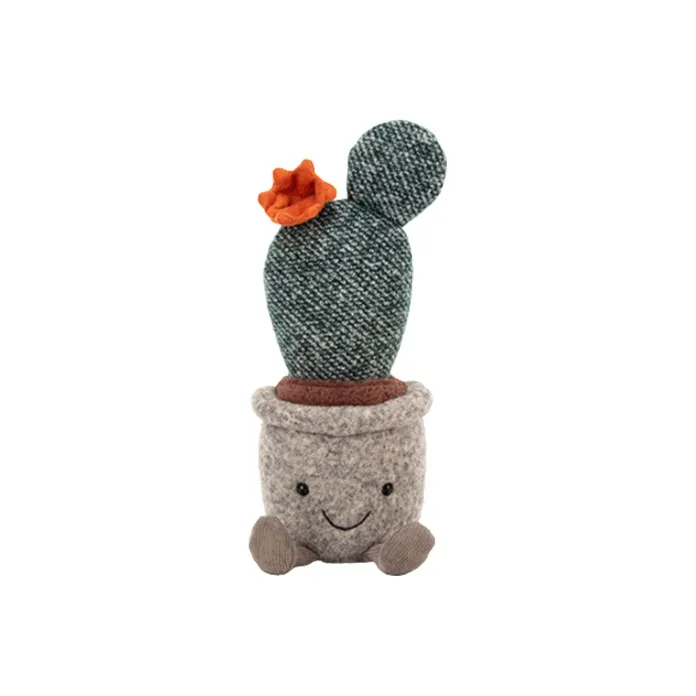 JELLYCAT Naughty Succulent Sea Buckthorn Cactus Dolls Plush Doll 24cm Height-1