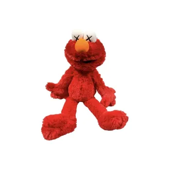 KAWS x UNIQLO Elmo Sesame Street Sesame Street Trendy Figures