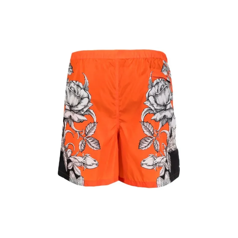 Valentino Swimming Shorts Men Orange-1