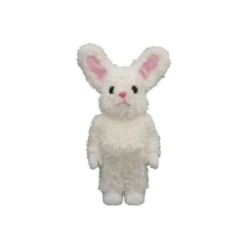 BE@RBRICK World Wide Tour Fragment Wolf X Rabbit White