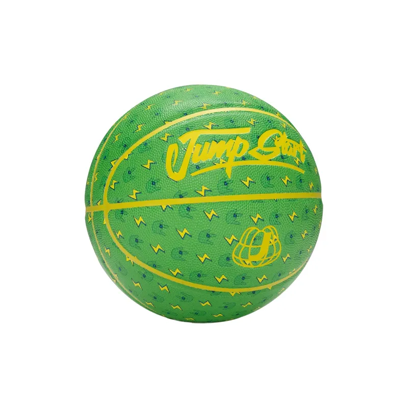 JRs x Pepe The Frog Sad Frog Collection PU Basketball Green Size 7 Training Unisex-4