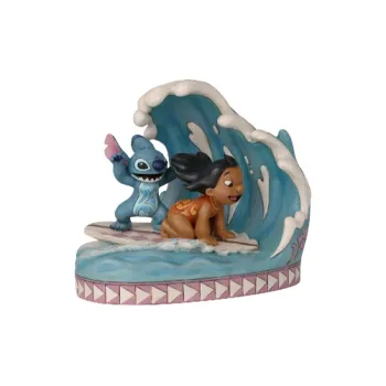 ENESCO Disney Lilo & Stitch 15th Anniversary Of Lilo And Stitch Trendy Figures