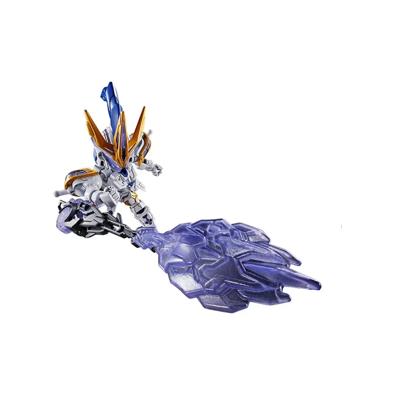 BANDAI SD BB Soldier SD Gundam World Sangoku Soketsuden Xiahou Dun Dorquis III Model Kits 8cm-2