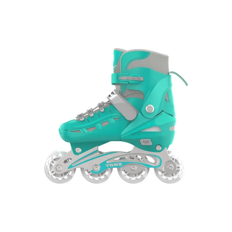 Sway Inline Skates Cherry Blossom Pink/White Green/Black Warrior-8