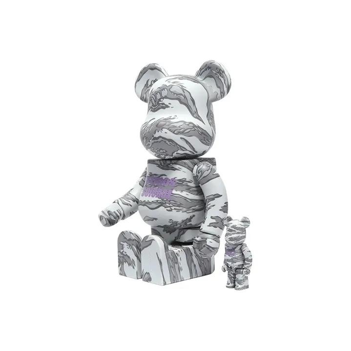 BE@RBRICK X Atmos X Solebox Grey-3