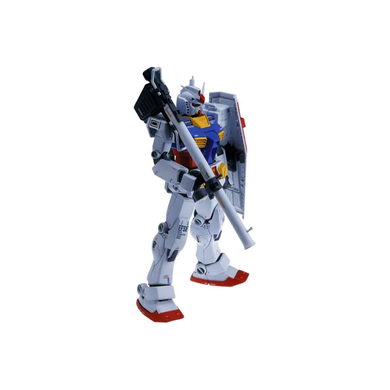 BANDAI MG 1/100 Mobile Suit Gundam First Gundam RX 78 VerKa Card Version Model Kits 18cm-1