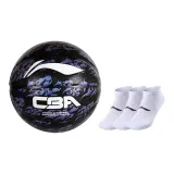 Basketball+3 Pack White Socks