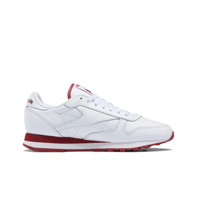 Reebok Classic Leather White Flash Red-1