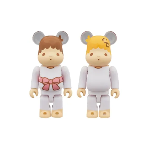 BE@RBRICK Little Twin Stars Kiki Lala White
