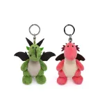 Green dinosaur + pink dinosaur 10cm