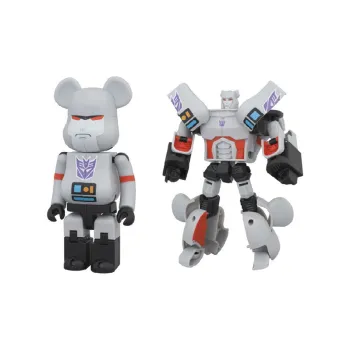BE@RBRICK X Transformers Megatron Grey